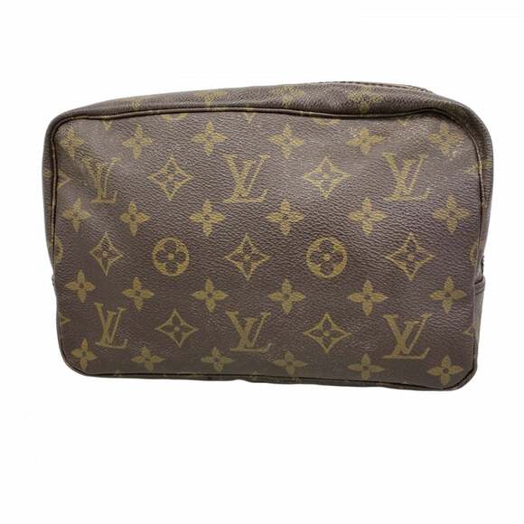 Louis Vuitton Monogram Toilette 23 Bag/Pouch M47524 Brown Women's